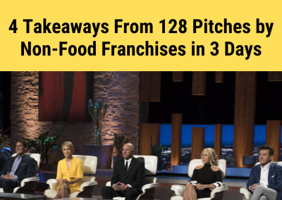 I sat through 128 pitches by emerging non-food franchises (so you don’t have to)